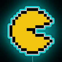 Load image into Gallery viewer, ghost 80s RGB neon sign lightblue