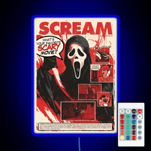 Load image into Gallery viewer, Ghost Face RGB neon sign remote