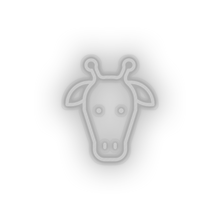 Load image into Gallery viewer, white giraffe led animal cartoon fauna giraffe head herbivore zoo neon factory