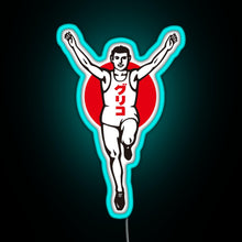 Load image into Gallery viewer, Glico Running Man RGB neon sign lightblue