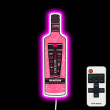 Load image into Gallery viewer, Neon wall light Glitter Pink Whitney Neon Sign
