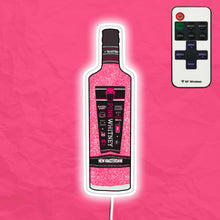 Load image into Gallery viewer, Glitter Pink Whitney white neon