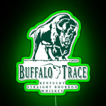 Load image into Gallery viewer, Greats Straight Trace Bourbon 477 Merch RGB neon sign green