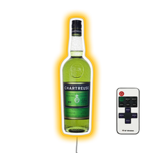 Load image into Gallery viewer, Green Chartreuse Bottle Oil Painting  Bar Bar Neon Sign