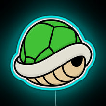 Load image into Gallery viewer, Green Shell RGB neon sign lightblue