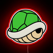 Load image into Gallery viewer, Green Shell RGB neon sign red