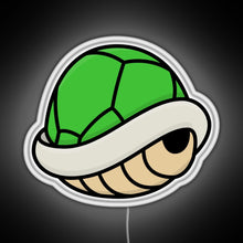 Load image into Gallery viewer, Green Shell RGB neon sign white