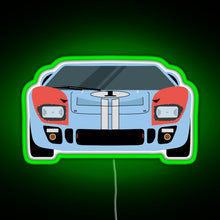 Load image into Gallery viewer, GT40 1 RGB neon sign green