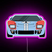 Load image into Gallery viewer, GT40 1 RGB neon sign  pink