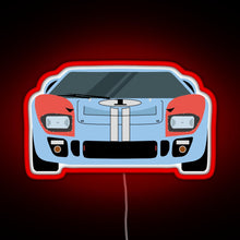 Load image into Gallery viewer, GT40 1 RGB neon sign red