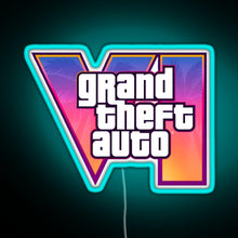 Load image into Gallery viewer, GTA 6 VI  LED sign