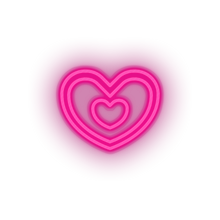 Load image into Gallery viewer, pink heart led heart like love relationship romance shape valentine day neon factory