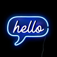 Load image into Gallery viewer, Hello led light sign for sale