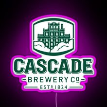 Load image into Gallery viewer, Hobart Brewery 1824 RGB neon sign  pink