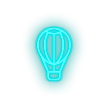 Load image into Gallery viewer, ice_blue hot_air_balloon led air balloon amusement carnival circus hot air balloon parade travel neon factory