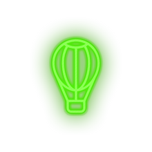 Load image into Gallery viewer, green hot_air_balloon led air balloon amusement carnival circus hot air balloon parade travel neon factory