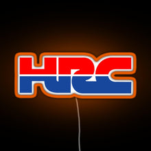 Load image into Gallery viewer, HRC Design RGB neon sign orange