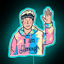 Load image into Gallery viewer, I am Kenough RGB neon sign lightblue