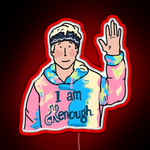 Load image into Gallery viewer, I am Kenough RGB neon sign red