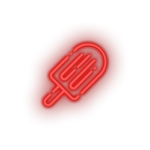 Load image into Gallery viewer, red ice_cream led beach cold holiday ice cream popsicle summer vacation neon factory