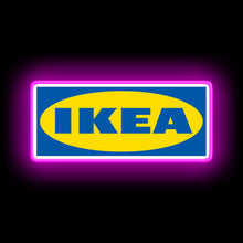 Load image into Gallery viewer, IKEA logo led sign