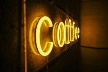 Load image into Gallery viewer, neon sign for coffee shop