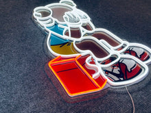 Load image into Gallery viewer, Kaws Supreme neon light