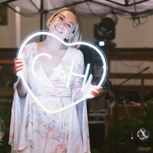 Load image into Gallery viewer, Heart Sign with Initials
