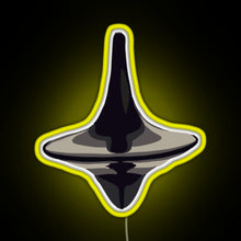 Load image into Gallery viewer, inception totum RGB neon sign yellow
