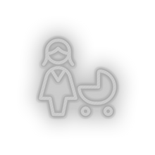 Load image into Gallery viewer, infant family children child trolley kid baby stroller Neon led factory