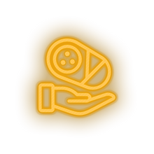 Load image into Gallery viewer, warm_white infant hold family children newborn hand child kid baby led neon factory