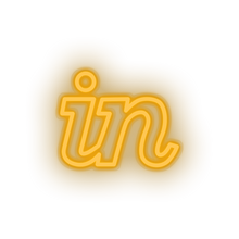 Load image into Gallery viewer, warm_white invision social network brand logo led neon factory