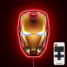 Load image into Gallery viewer, Iron Man Helmet Acrylic Neon Sign