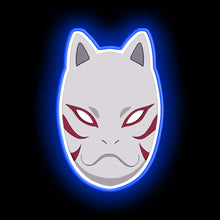 Load image into Gallery viewer, Japanese Fox Mask neon sign