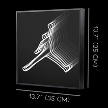 Load image into Gallery viewer, Jordan 3D Infinity neon Mirror