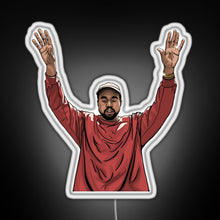 Load image into Gallery viewer, Kanye West RGB neon sign white