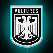 Load image into Gallery viewer, Kanye West Vultures RGB neon sign lightblue