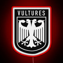 Load image into Gallery viewer, Kanye West Vultures RGB neon sign red