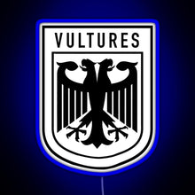 Load image into Gallery viewer, Kanye West Vultures RGB neon sign blue