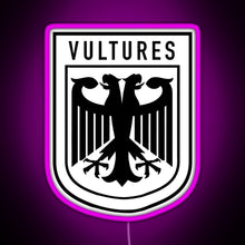 Load image into Gallery viewer, Kanye West Vultures RGB neon sign  pink