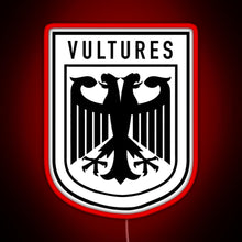 Load image into Gallery viewer, Kanye West Vultures RGB neon sign red