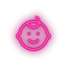 Load image into Gallery viewer, kid infant boy family child baby children Neon led factory