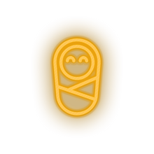 Load image into Gallery viewer, warm_white kid infant newborn baby child children family led neon factory
