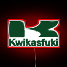 Load image into Gallery viewer, Kwikasfuki RGB neon sign red