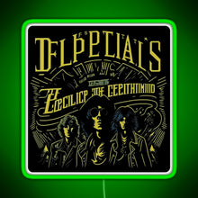 Load image into Gallery viewer, led zepelin RGB neon sign green