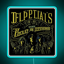 Load image into Gallery viewer, led zepelin RGB neon sign lightblue