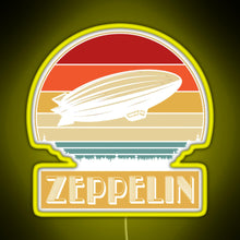 Load image into Gallery viewer, Led Zepelin RGB neon sign yellow