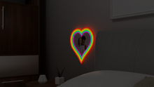 Load image into Gallery viewer, lgbt print photo neon