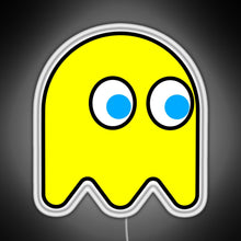 Load image into Gallery viewer, Little Ghost vintage Video games Retro gaming RGB neon sign white