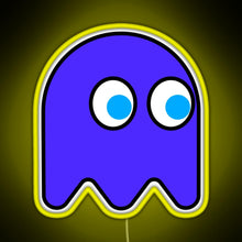 Load image into Gallery viewer, Little Ghost vintage Video games Retro gaming RGB neon sign yellow